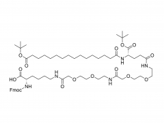 Acide 17-amino-10-oxo-3,6,12,15-tétraoxa-9-azaheptadécanoïque [aeea-aeea]
