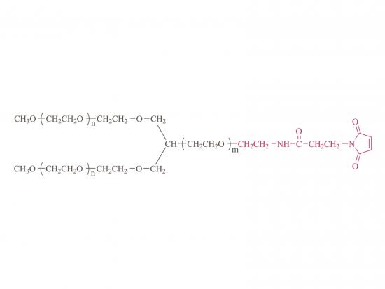 y (polyéthylène glycol) maléimide en forme de y (y1pt02) 