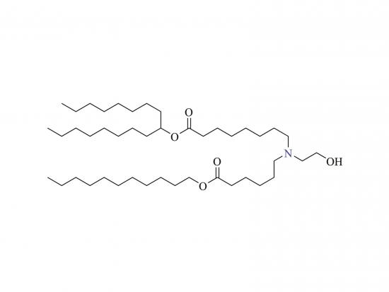  (heptadecan-9-yl  8 - ((2-hydroxyéthyl) (6-oxo-6- (non -yloxy)  hexyl)  amino)  octanoate) [SM-102] CAS: 2089251-47-6  