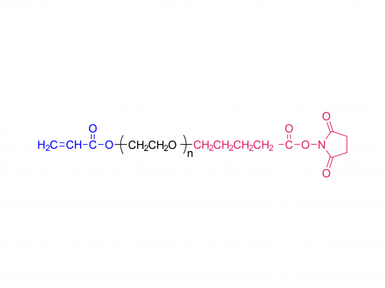  α-acryloyl-ω-succinimidyle valérate poly (éthylène  glycol) [AA-PEG-SVA]  