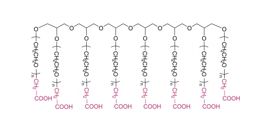 Acide poly (éthylène glycol) carboxylique à 8 bras (hg)
