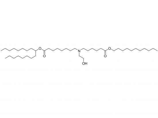  (heptadecan-9-yl  8 - ((2-hydroxyéthyl) (6-oxo-6- (non -yloxy)  hexyl)  amino)  octanoate) [SM-102] CAS: 2089251-47-6  