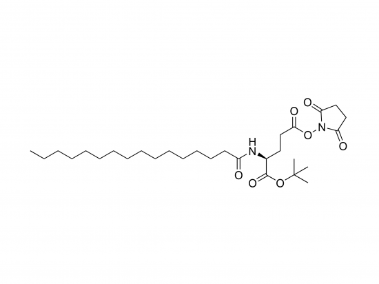 ester nα-palmitoyl- (l) -glutamique-γ-succinimidyl-α-tert-butylique