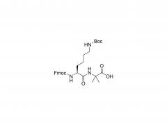 Fmoc-Lys(Boc)-Aib-OH