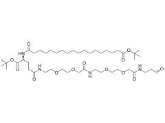 tBuO-Ste-Glu (AEEA-AEEA-NH-pALD)-OtBu