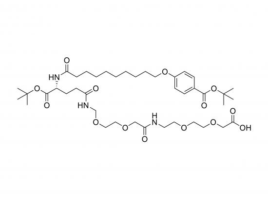 tBuO-Bz-Seb-Glu (AEEA-AEEA-OH) -OtBu