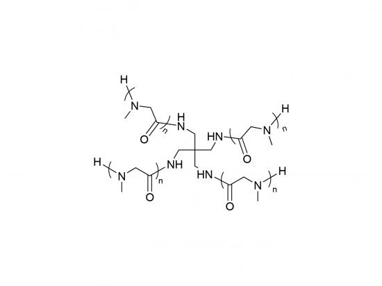 pSar-NH-Me à 4 bras